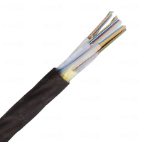Cable Micro soplado de aire, resistente a la buena intemperie, HDPE/LSZH chaqueta, varios tubos, 72 núcleos, 96 núcleos, 144 núcleos