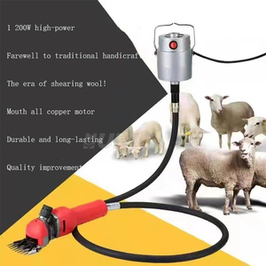 Cisaille à laine de mouton rouge noir/<span class=keywords><strong>tondeuse</strong></span> à poils d'<span class=keywords><strong>animaux</strong></span> électrique à suspendre/<span class=keywords><strong>tondeuse</strong></span> à moutons en métal bon marché pour fermes Vente bon marché - Product Image 4