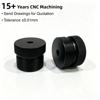 Usinage CNC de précision professionnel pour le traitement de pièces personnalisées en aluminium et acier inoxydable, avec finition anodisée et polie.
