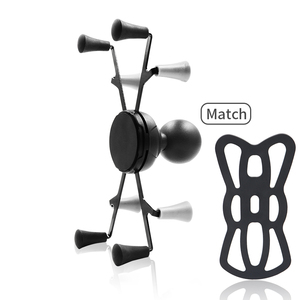 VINmounts X Universal 7" - <b>8</b>" <b>Tablet</b> Holder Aluminum Rotating Cradle with 1" Ball VIN-PBJ-013 - Product Image 2