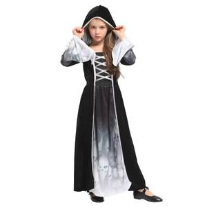 Disfraz de Esqueleto para Niñas de Halloween en Stock, Atuendo de Calavera Aterrador con Vestidos y Trajes para Actuaciones de Mascarada - Product Image 5