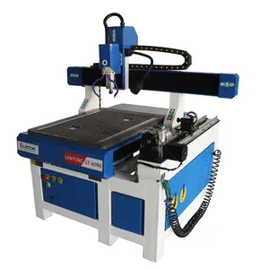 Small mini type cnc machine LT-6090 60x90cm 4 axis cnc router 3d steel stone marble wood MDF plastic plywood