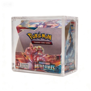 กล่องอะคริลิคกันรังสียูวีสำหรับใส่การ์ด TCG แบบสั่งทำจากโรงงาน พร้อมฝาปิดแม่เหล็ก - Product Image 2