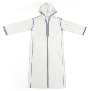 Abaya pour hommes, robe longue musulmane de Dubaï et d'Arabie Saoudite, Jubba à capuche pour l'Aïd, Thobe, vêtements islamiques, <span class=keywords><strong>Djellaba</strong></span> marocaine, Caftan, Kaftan, robe arabe - Product Image 5