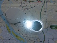 Nouvelle Arrivée 2026 Vente en Gros Usine Loupe Professionnelle Rechargeable en Alliage d'Aluminium de Haute Qualité Grand Angle Objectif 40x 25mm