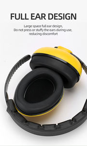 फुटबॉल खेलों के लिए बच्चों के कान रक्षकों के लिए समायोज्य हेडबैंड सुनवाई सुरक्षा के साथ शोर रद्द करना - Product Image 5