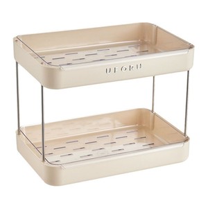 Estante de almacenamiento para tazas Uforu de 2 niveles con bandeja de drenaje para uso en cocina, barra de café y escritorio - Product Image 2