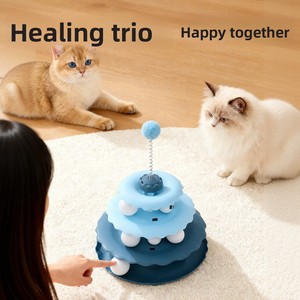 Bola Penggoda Kucing Interaktif Kecil - Mainan Silikon untuk Kucing & Anak Kucing - Product Image 3