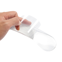 Semelles orthopédiques chauffantes moulables en gel PU 3/4, taille unique, blanches, pour la protection de l'avant-pied, avec logo personnalisé, ODM, OEM