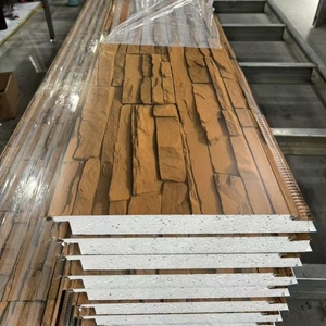 สายการผลิต<span class=keywords><strong>แผ่น</strong></span>ผนัง<span class=keywords><strong>สำเร็จ</strong></span>รูป PU Cement Sandwich Panel <span class=keywords><strong>แผ่น</strong></span>ผนังซันด์วิช <span class=keywords><strong>แผ่น</strong></span>ผนัง EPS Sandwich Panel ชุดบ้านสำเร็จรูป - Product Image 2