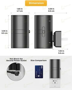 Lohas <span class=keywords><strong>2025</strong></span> ánh sáng ban đêm nóng Ánh sáng thay đổi độ sáng trẻ em giường đèn Đêm ánh sáng hoàng hôn bình minh cảm biến tường cắm dẫn đêm đèn cho phòng ngủ - Product Image 6