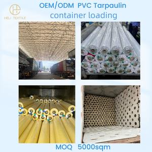 चीन थोक वाटरप्रूफ और यूव प्रतिरोधी मध्यम वजन के पीवीसी टारपोलिन टेंट के लिए कपड़े कपड़े - Product Image 6
