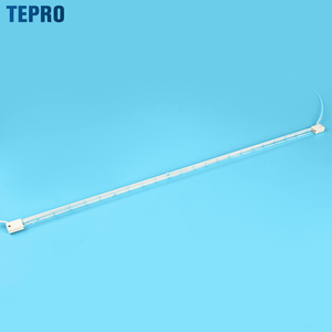2450K 1000W 1500W 2000W 2500W Transparencia Cristal de cuarzo Lámpara de calefacción halógena infrarroja impermeable para calefacción de aire - Product Image 5