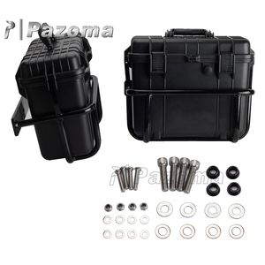 Túi đựng đồ bên hông xe máy, hộp đựng đồ yên xe, giá để đồ cho Harley M8 Softail 2018-2024 Street Bob Standard Slim Sport <span class=keywords><strong>Glide</strong></span> - Product Image 4