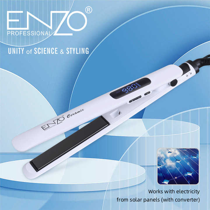 Straightener Nano Silver Ceramic Tools Curling Iron Hair