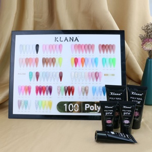 KLANA Poly Gel 60ml Gel de Extensión de Uñas Rosa Nude para Construcción y Realce, Ideal para Principiantes y Profesionales, Salón de Uñas y Uso DIY - Product Image 1