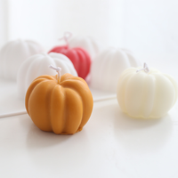Custom Luxe Siliconen Siliconen Lichaam Verjaardag Hars Siliconen 3d Fruit Pompoen Wax Pot Maken Kaarsvorm Nieuw Voor Kaarsen Maken