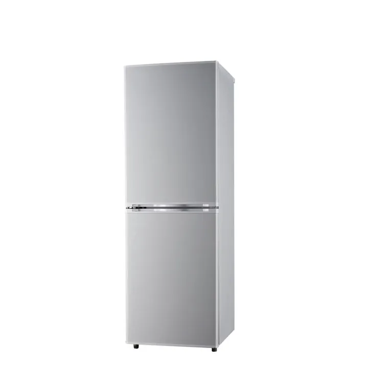 Congelador superior de energia solar 152l, porta dupla 12v dc frigorífico