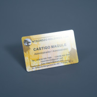 Carte de Membre ID en Plastique PVC Personnalisée avec Code-Barres, Impression Professionnelle
