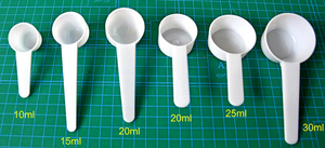 10ml 15ml 20ml 25ml 30ml White Transparent Round Scoops Plastic Measuring <strong>Spoon</strong> Scoop For Milk Powder <strong>Tea</strong> Salt - Product Image 6