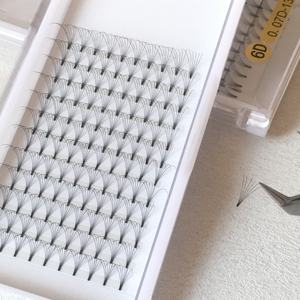 Dragon Professional Korean Premade Fan Eyelashes long stem flowers Lashes 3d 10d Premade Fans Mega Volume Eyelashes Extension - Product Image 4