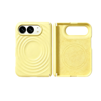 Étui magnétique pour iPhone 18 DUO, nouvelle couleur cerise, design vague d'eau, protection intégrale, qualité supérieure, compatible OEM