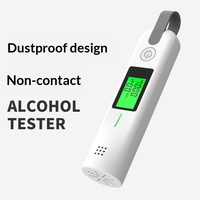 Alcoholímetro de Aliento de Alta Precisión 0.01% BAC Personalizable para Detección de Conducción