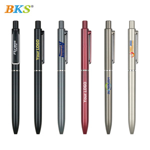 Logotipo personalizado Impresso Pesado Primavera Gel Caneta De Tinta De Alta Qualidade Plástico Durável 0.5mm Escrita Neutro Escritório Escola Uso Do Negócio Presente - Product Image 1