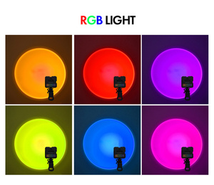 Kit d'éclairage de poche RGB direct usine, idéal <span class=keywords><strong>pour</strong></span> la photographie et la vidéographie – Lampe à lumière douce RGB – Lampe réflecteur <span class=keywords><strong>pour</strong></span> téléphone portable - Product Image 3