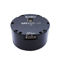 XYT MG4010E 24V 2.5Nm Dual Encoder, peredam roda gigi planet rasio 1:10 sambungan Robot motor DC permanen