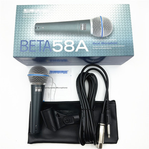 ไมโครโฟน Beta58a จากโรงงานโดยตรง S M58 ไมโครโฟนแบบมีสายสำหรับร้องเพลงระดับมืออาชีพ ไมโครโฟนไดนามิกแบบคาร์ดิออยด์ ไมค์คาราโอเกะ ยี่ห้อ Sure รุ่น <span class=keywords><strong>Beta</strong></span> <span class=keywords><strong>58A</strong></span> - Product Image 5