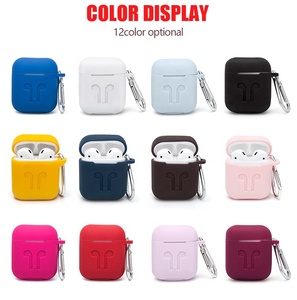 Tws I7 I8 <span class=keywords><strong>I9</strong></span> I10 I12 Portable Housse En Silicone Pour <span class=keywords><strong>Apple</strong></span> Airpods - Product Image 2