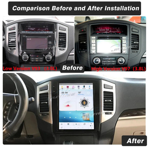 12.1" Car Stereo Radio GPS Navigation for Mitsubishi Pajero Shogun Montero 2008-2019 Android CarPlay WiFi <b>Mirror</b> Link - Product Image 2