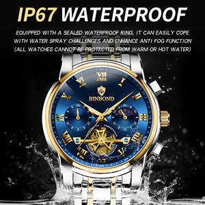 Reloj de Pulsera Cronógrafo Binbond B780 <span class=keywords><strong>780</strong></span> para Hombre, Relojes de Cuarzo Deportivos de Lujo Luminosos e Impermeables para Hombre, Relojes Duraderos - Product Image 5