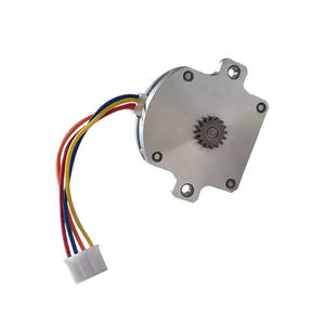 YPF Nema 11 フラット超薄型パンケーキステッピングモーター、ダブル中空シャフト付き Nema11 フラットパネル 2mN.m ミニステッピングモーター（ギア付き） - Product Image 2