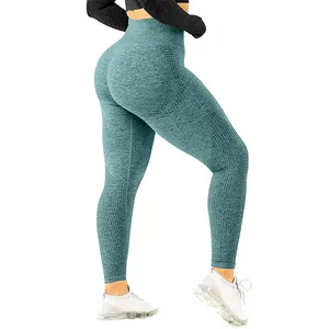 Calça esportiva de cintura alta sem costura, leggings para academia yoga bk280, 2021