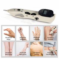 Stylo d'acupuncture portable en plastique, détecteur automatique de points d'acupuncture, masseur de points d'acupuncture pour la santé corporelle à domicile
