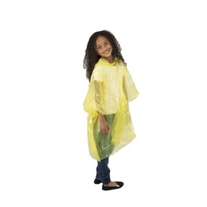 Ponchos de Lluvia Desechables Portátiles y Económicos con Impresión de Logotipo para Niños, Impermeables de Plástico para Regalo - Product Image 6
