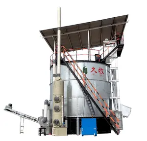Rapid Composting Machine Composter Industrial Organic Compost from Organic Waste Horizontal Fermentation Tank