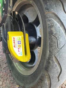 Antivol de disque portable en acier et aluminium pour moto, accessoires de sécurité pour motocyclettes en 6 couleurs, vente en gros - Product Image 3