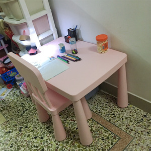 Ensemble table et <span class=keywords><strong>chaise</strong></span> pour enfants, mobilier d'étude, idéale pour jardin d'enfants - Product Image 5