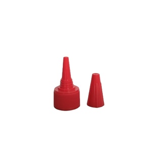 ODM barato PP Material puntiagudo <span class=keywords><strong>boca</strong></span> giro tapa superior para pegamento botella de tinta PP verde rojo blanco claro negro 24/410 - Product Image 3