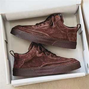 Nouvelles chaussures de skate rétro décontractées pour hommes, à lacets, bout fermé, en maille souple, pour la marche et la course - Product Image 2