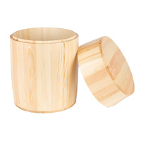 Ensemble de barman avec shaker à cocktails en acier inoxydable, boîte de rangement en bois, pilon, pince à glace, doseur et passoire pour bar et soirées