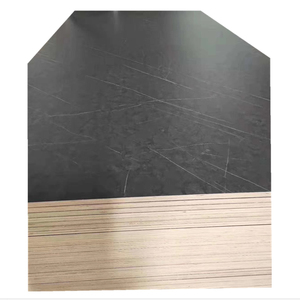<span class=keywords><strong>Contreplaqué</strong></span> mélaminé texturé marbre gris de nouvelle conception Linyi pour meubles de salon et de cuisine - Product Image 5