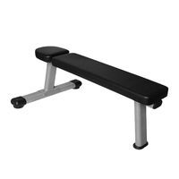 Banc de musculation professionnel moderne pour salle de sport, banc plat robuste en acier inoxydable, sécurisé, unisexe, pour la force