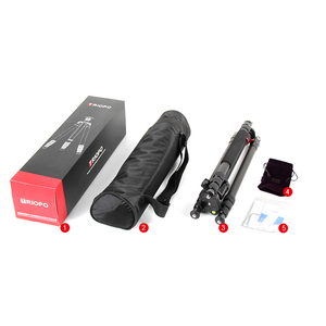 Triopo-trípode profesional para cámara <span class=keywords><strong>dslr</strong></span>, equipo de fotografía de estudio de fibra de carbono para nikon ,canon ,sony - Product Image 6
