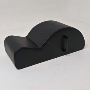 Correttore Spinale per Pilates Multifunzione in Pelle Microfibra con Maniglia, Nero, per Uso Commerciale in Studio - Product Image 3