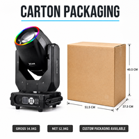 Projecteur Beam Sharpy 295W Homei Lighting 14R, Super Beam Moving Head Light