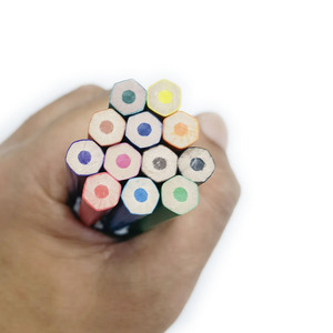 Ensemble de crayons de couleur 12 couleurs, crayons à dessin en bois non toxiques pour enfants, étudiants, art, croquis, coloriage, vente en gros - Product Image 2